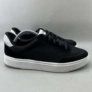 Kizik Prague HandsFree Shoes Men Size 11 Wide Black Walking Comfort Low Sneakers